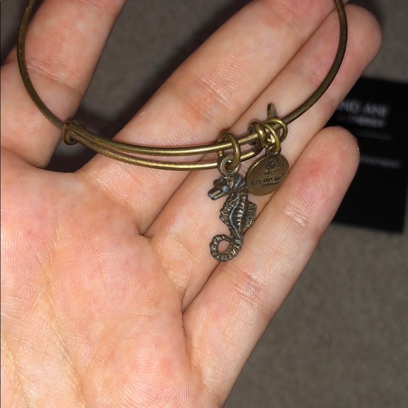 Alex and Ani Seahorse Bracelet - Picture 2 of 4
